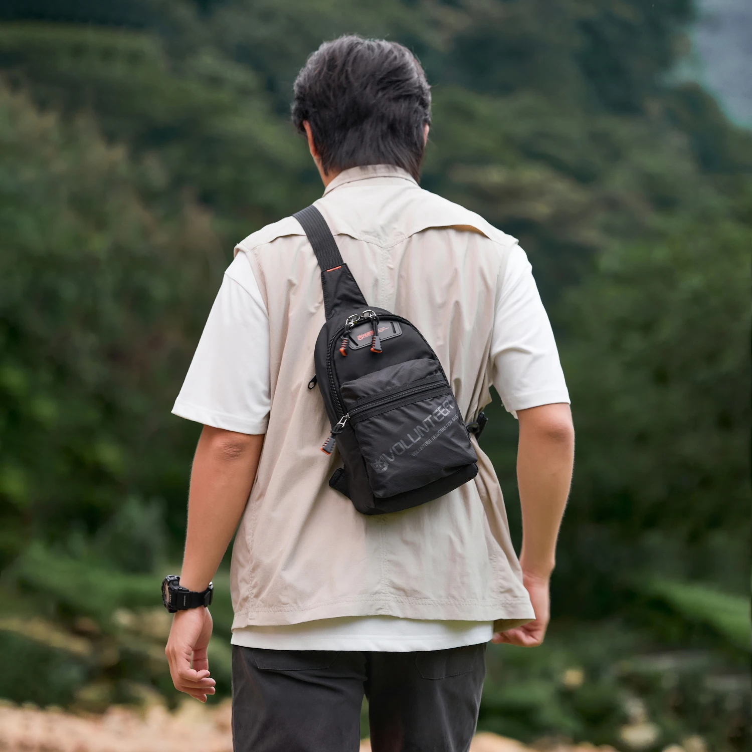 VOLUNTEER Cross-body for Men 2025 New Fashion Travel Oxford Large Capacity High Quality Waterproof Casual Bags 1802-12