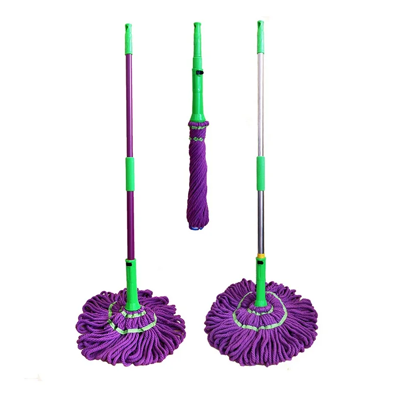 mop No need to wash the mop by hand Twist water mop Rotary mop cleaning tool foldable mop