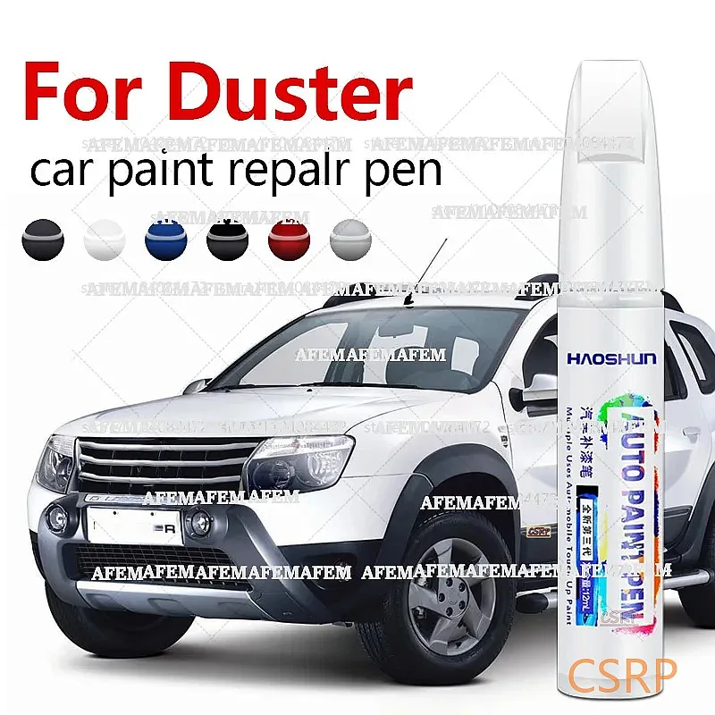 For 2010-2025 Renault Duster Paint Scratch Repair Accessories Orange ENJ Blue Red C70 Silver White QND Car Paint Repair Pen