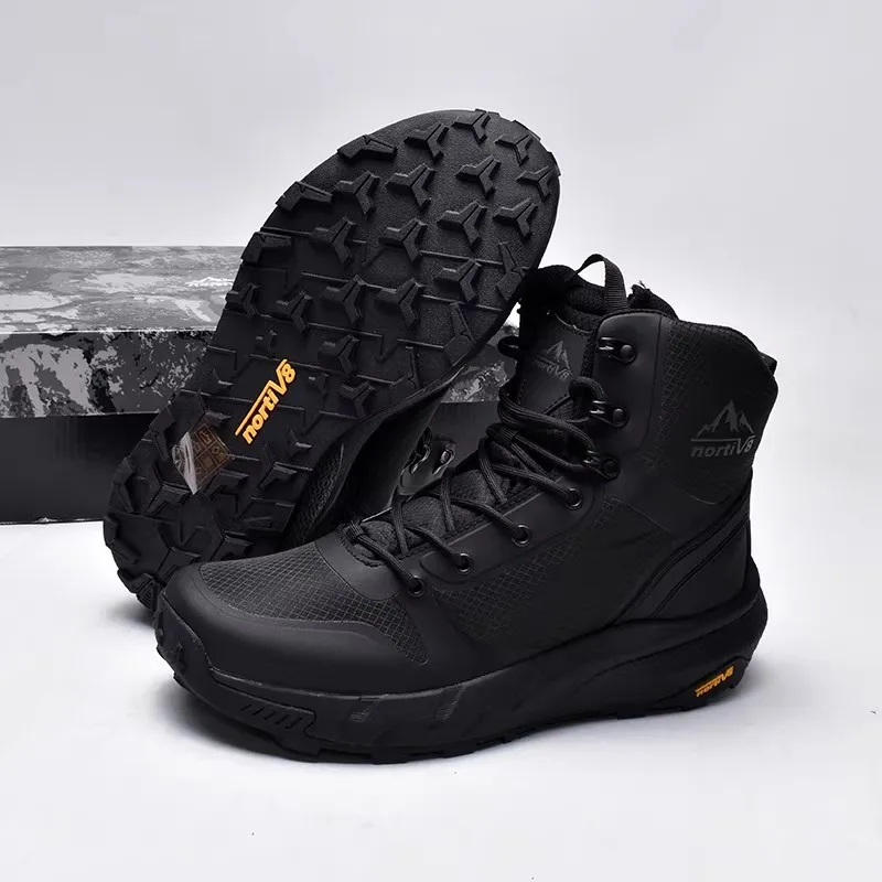 2025 New hot fashion casual simple sneakers, high-top mountaineering is thick bottom wear-resistant breathable