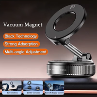 Strong Magnetic Phone Holder Foldable Design 360° Adjustable Vacuum Car Mount Live Streaming For Phone