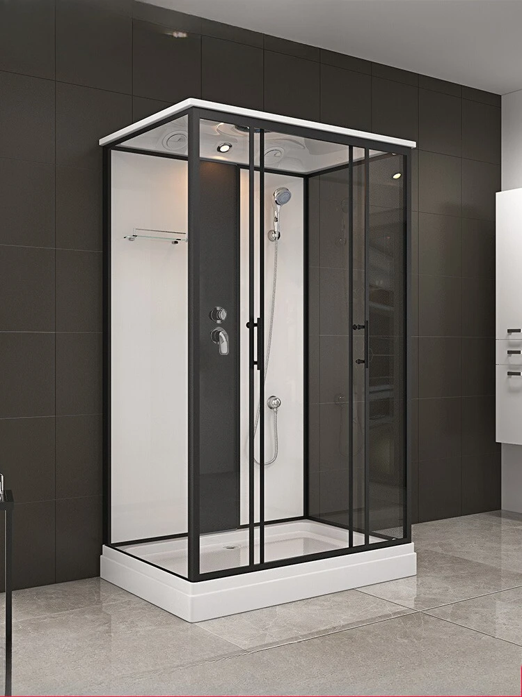 

Shower room Integrated household bathroom Bathroom Rural rectangular mobile indoor bathroom Bath room