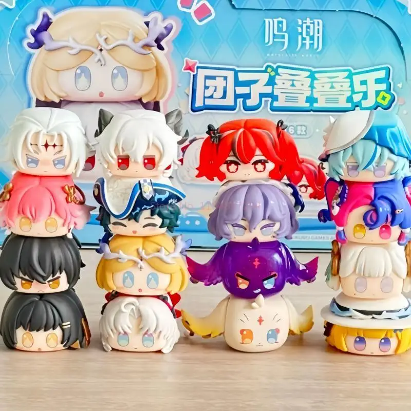 

Подлинная кукла Wuthering Waves Jenga, серия слепая коробка Kawaii Mystery Box, милый декор, коллекция аниме-фигурок для мальчиков, рождественские подарки