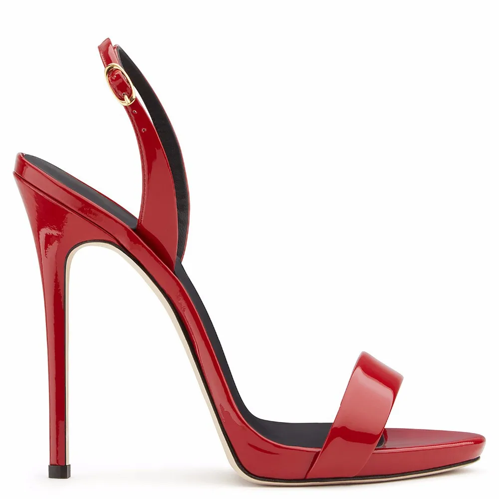 Fashion Sandals with Thin Heel Metal High Heels Sandals 12cm Sandals for Women Heels Women