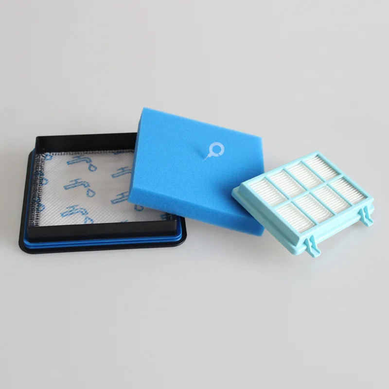 مجموعة من 2 فلتر للمكانس الكهربائية Philips PowerPro Compact FC9331 FC9332 FC8010