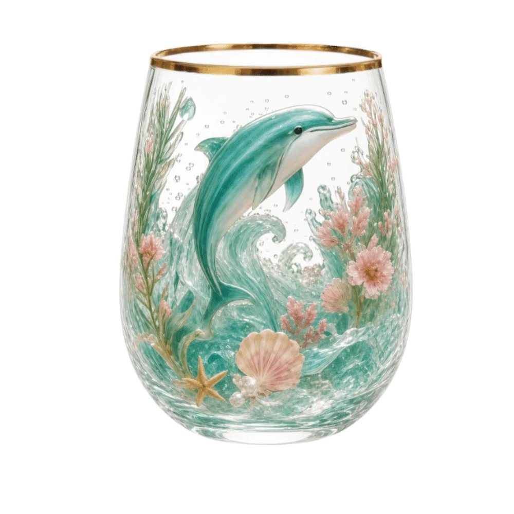 Hummingbird Design Bee Glass Tea Cup Transparent Flower Clear Milk Cup Large Capacity Colorful Bird Pattern Mug Cold Drinks