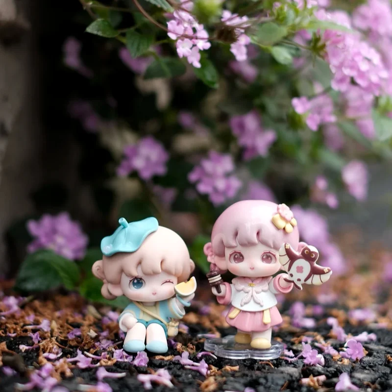 

New Yooie Mini Blind Box Figures Four Seasons Series Cute Surprise Mystery Box Fashion Hot Dolls Desktop Ornament Girls' Gifts