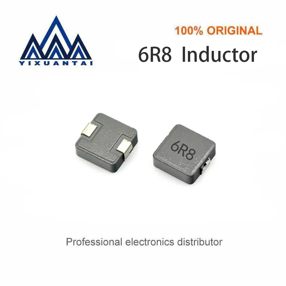 20pcs/Lot  6R8  inductor   SMD inductor marked 6R8   located on the L7 hash board 3MHz New and  Original