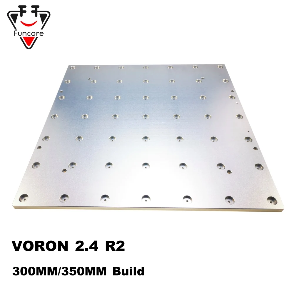 FUNCORE Voron 2.4 R2 3D Printer Parts BLV MGN CUBE Hot Bed Support Aluminum Plate Heater Bed Magnet Aluminum Plate