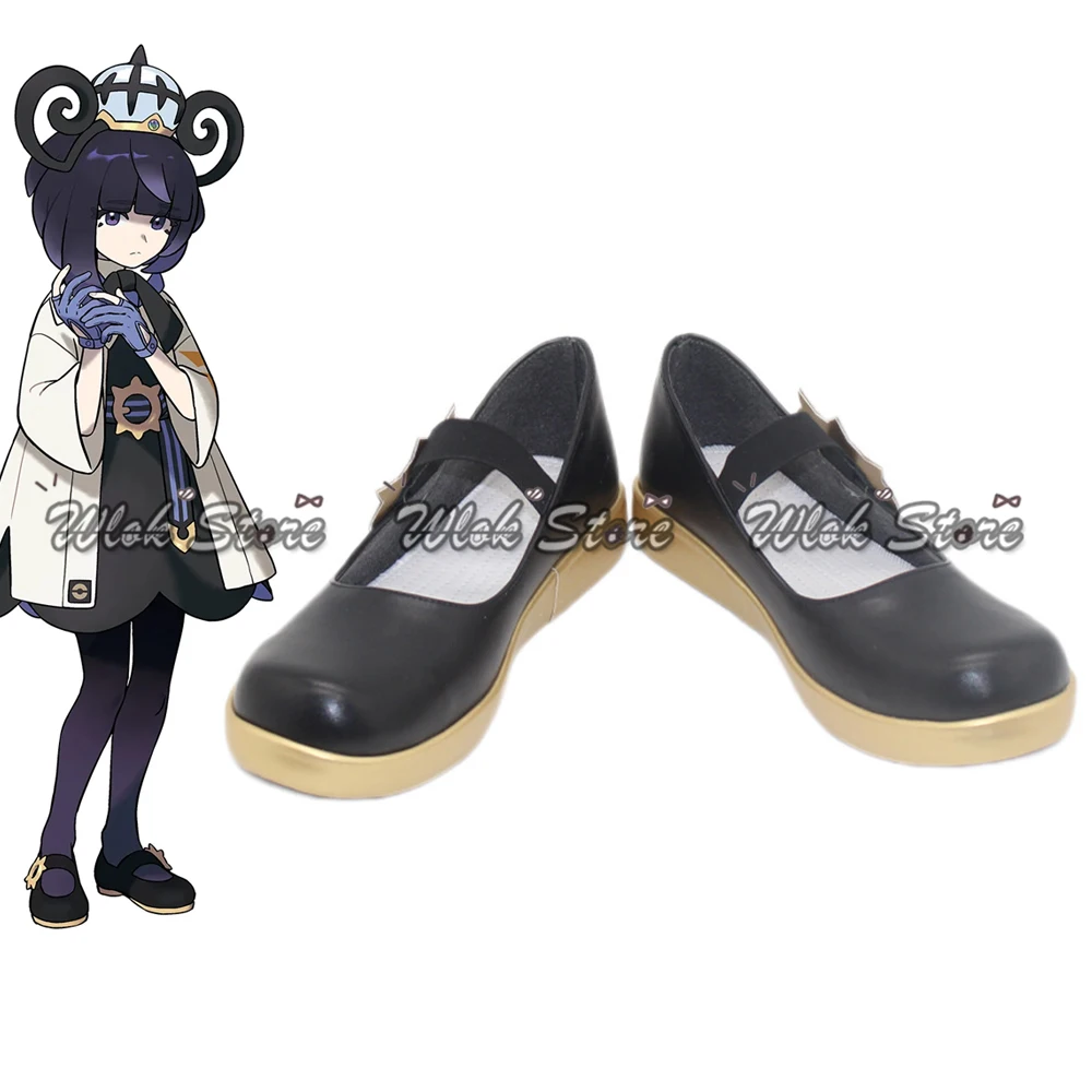 

Обувь для косплея Anime Poke LEGENDS Z-A Gwynn Muku, черные лоферы, повседневная обувь на плоской подошве для женщин, обувь для Хэллоуина, карнавала, ролевых игр