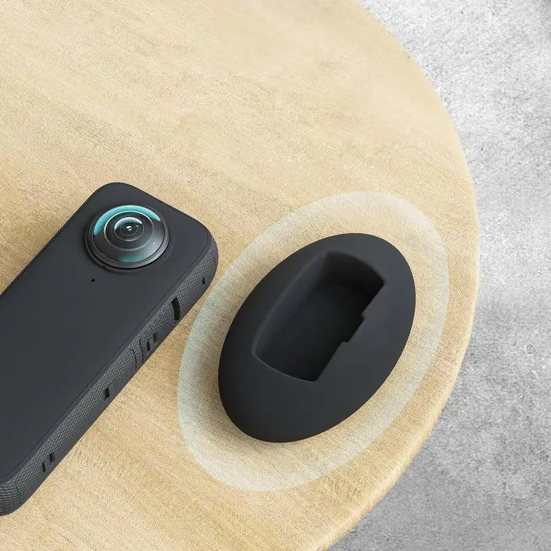 Forinsta360-Support en silicone ONE Bery, base de support, protection de bureau, caméra de sport, accessoires de support