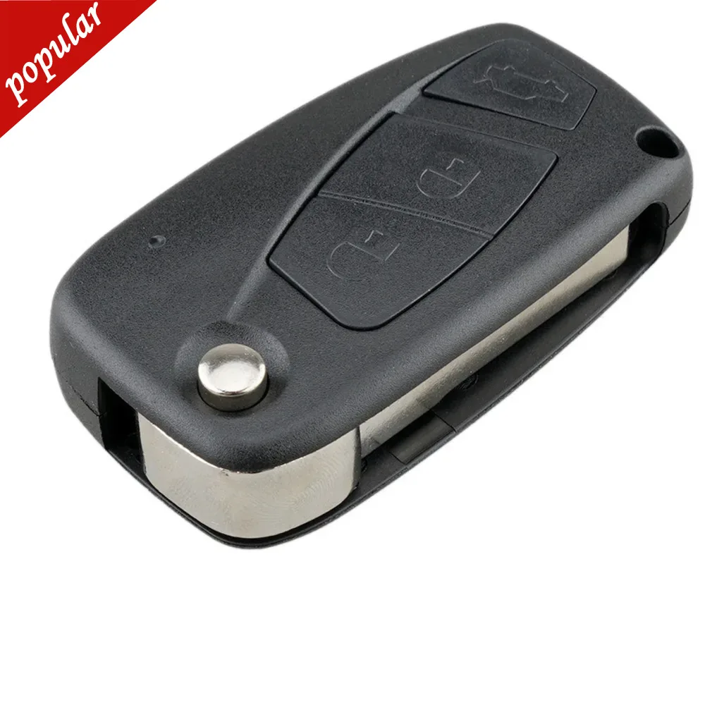 

2023 New 3 button 3 BTN forFIAT 3 button Punto Ducato Stilo Panda Flip Folding Remote Car Key Shell Case Cover SIP22 blade