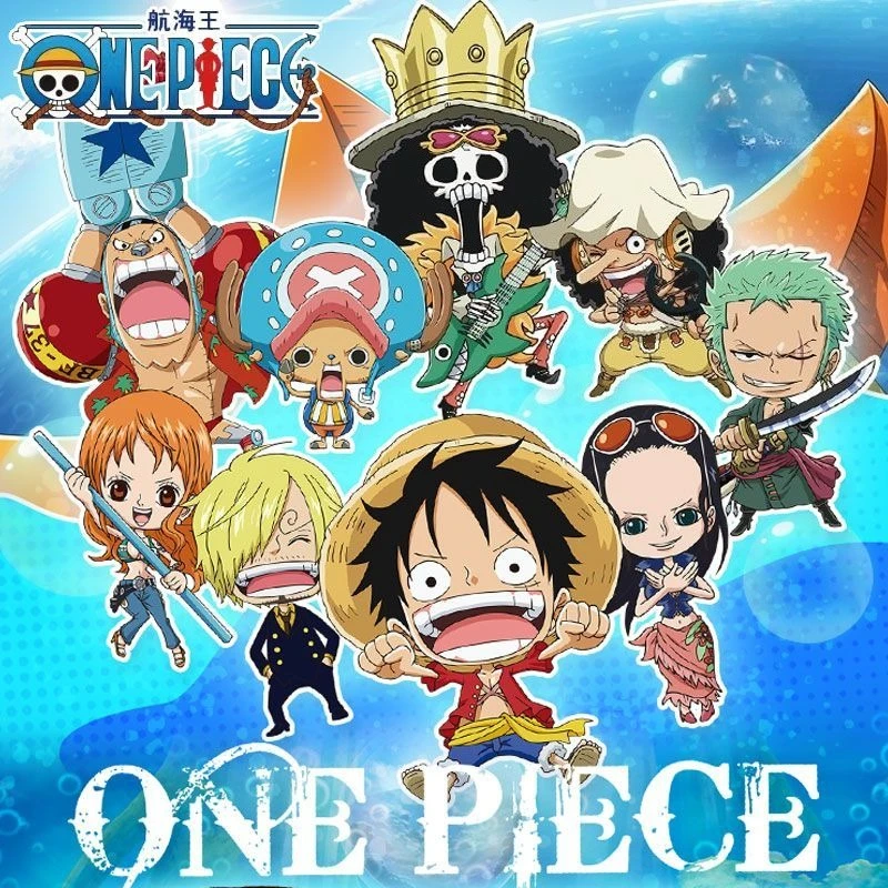 

MINISO's new Sailor King Fish Island Q-version character aromatherapy blind box One Piece Luffy doll toy ornament gift