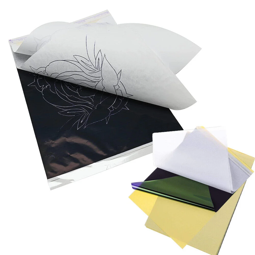 10/20/50/100PCS Tattoo Transfer Paper Thermal Stencil A4 Size Thermal Paper Copy Papers For Tattoo Body Art Accessories