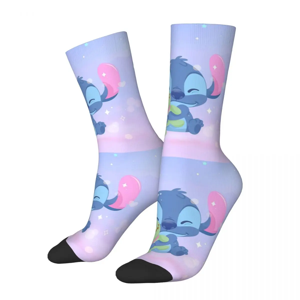 Cute Lilo And Stitch Socks Men Women Fashion Socks Novelty Spring Summer Autumn Winter Stockings Gift