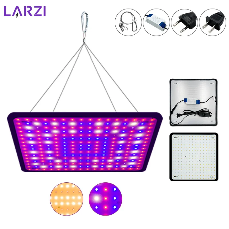 

LED Grow Light Panel 1000W Full Spectrum Phyto Lamp EU/US Plug AC85-265V for Indoor Greenhouse Growing Tent Plants Growth Light