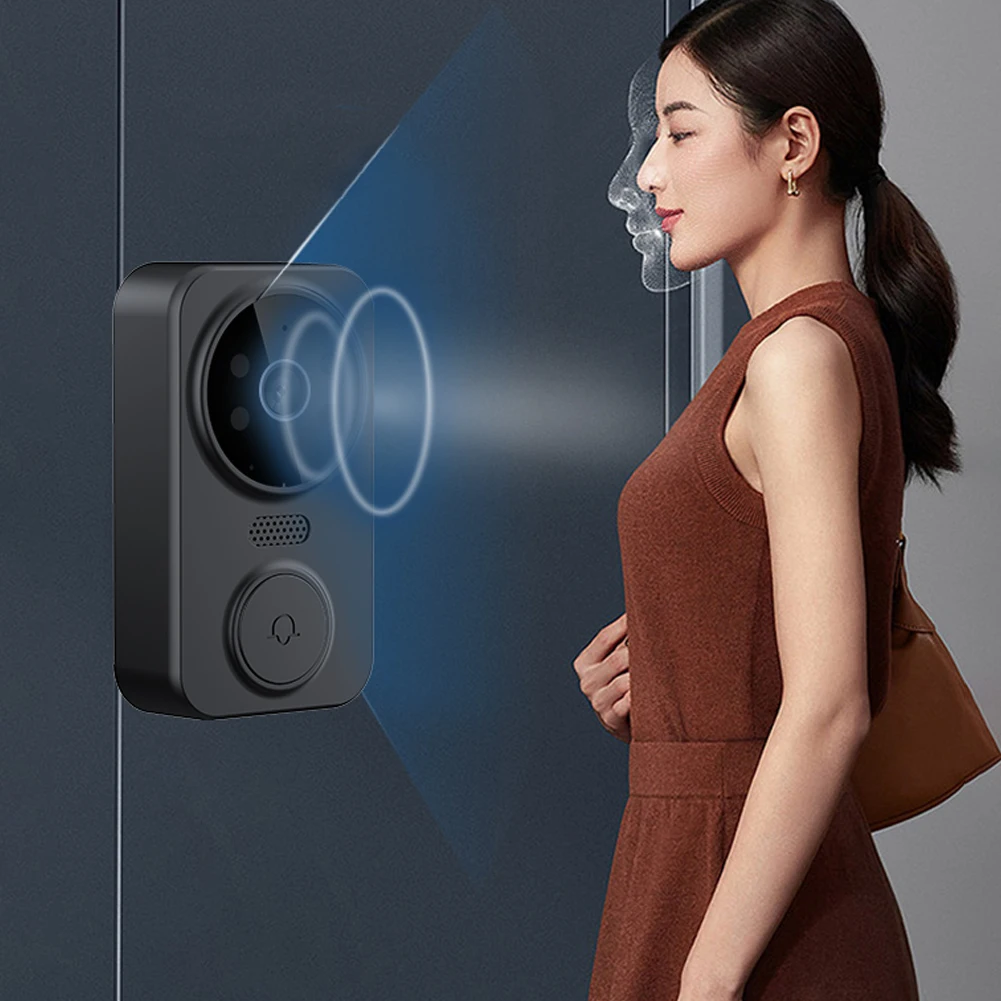 Door Eye Camera 2.4G WiFi Automatic Sensing Home Digital Viewer 4.3 Inch IPS Screen Smart Video Doorbell Camera Two-Way Intercom