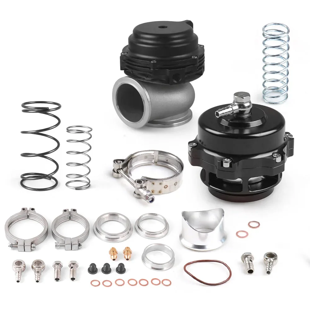 

Supercharge Turbo Manifold, 44Mm Wastegate External, V Band Flange 50Mm, Blow Off Valve Bov, Combo Turbo