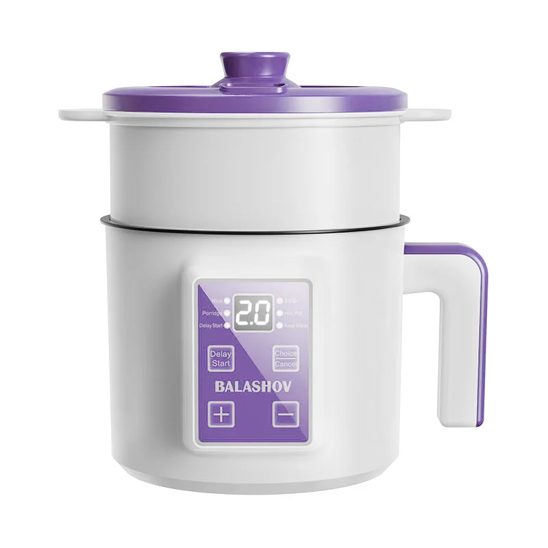 1.7L Elektrische Rijstkoker Enkele Dubbellaags 220V Multi Cooker Non-stick Slimme Mechanische MultiCooker Gestoomde Rijstpot voor Thuis