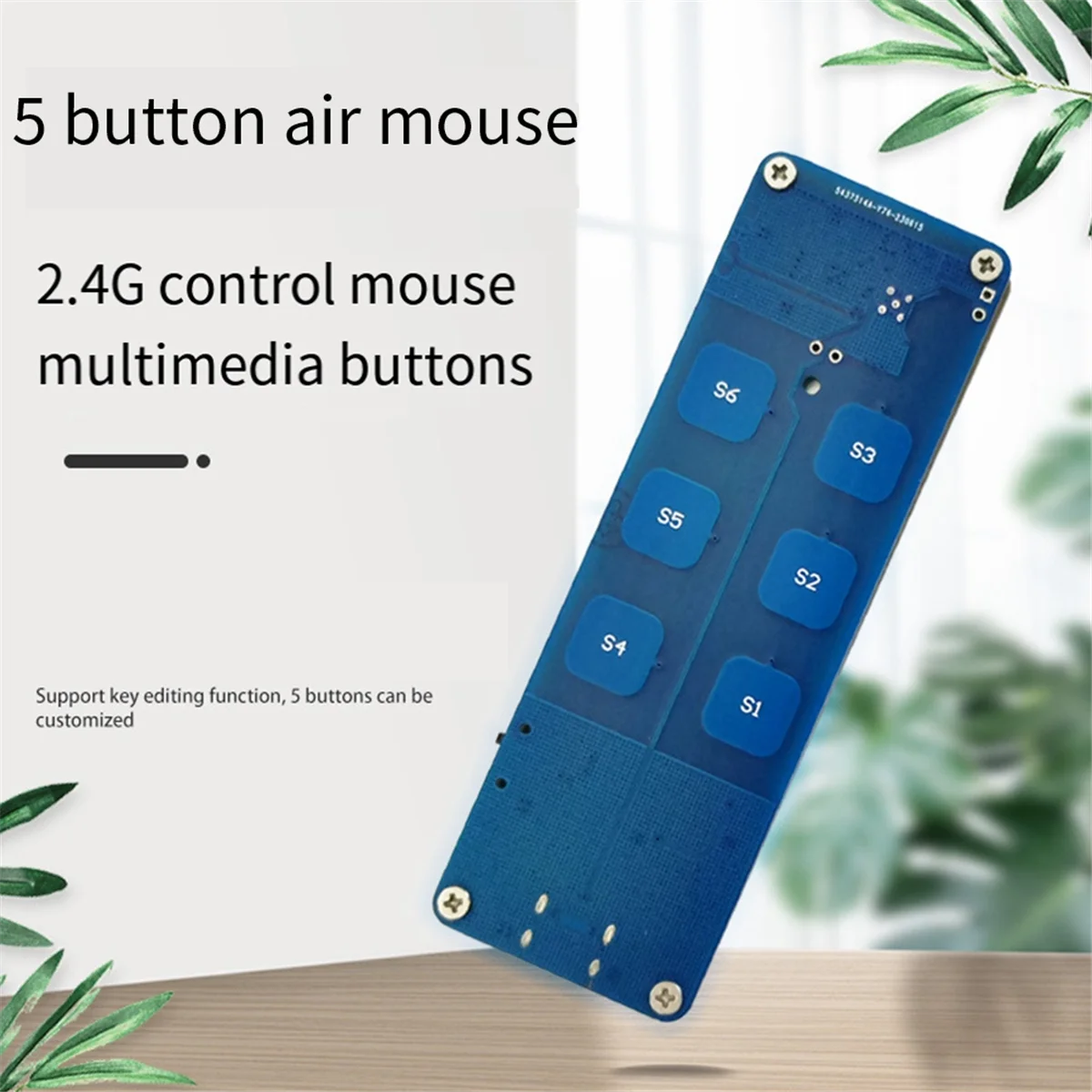 A57G-5 Keys Air Flying Mouse 2.4G Control Индивидуальные клавиши Многофункциональная мышь Мультимедийные клавиши Функциональный модуль