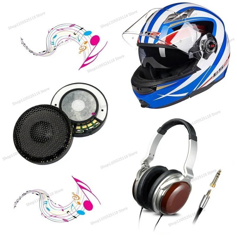 For Headset AH Series Earphones Without Hanging Edge Combination Paper Basin Magnetic Round 40mm Unit