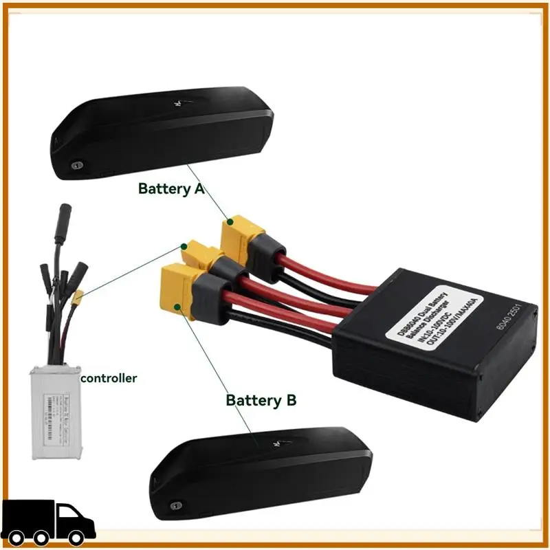 

Инновационный электрический велосипед с двойной батареей, балансный разрядный модуль 40A, 10 В-100 В, аксессуары для электровелосипеда