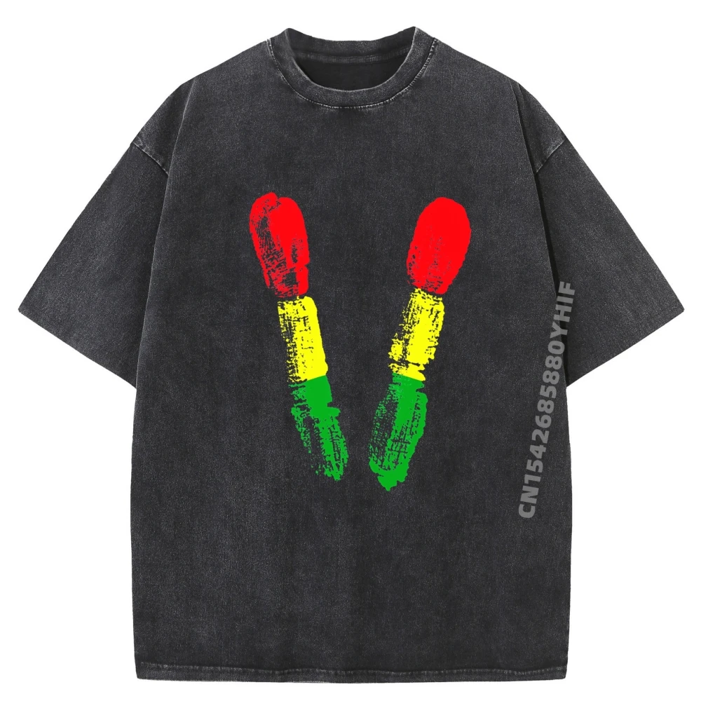 

Street Casual Reggae Drum Sticks Reggaeton Funny Shirts Original Mens Tshirts Hip Hop Tops & Tees Washed Shirt