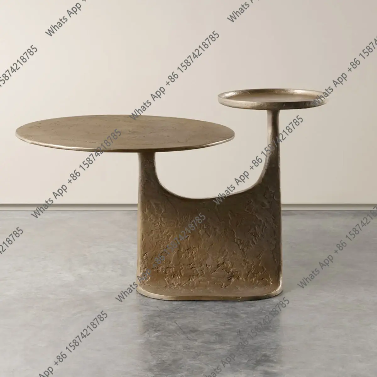 Shanghai style retro special-shaped small side several hotel clubhouse sales office lobby model room villa creativity