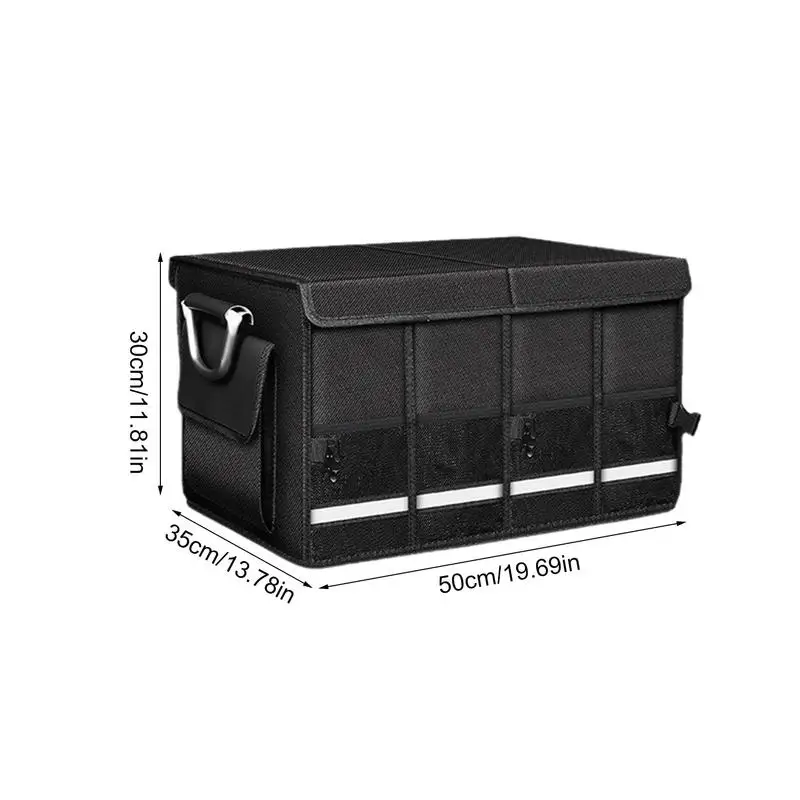 Portatile pieghevole Auto Car Trunk Organizer Car Trunk Organizer pieghevole Storage impermeabile Durables Multi Storage Tool Auto Box