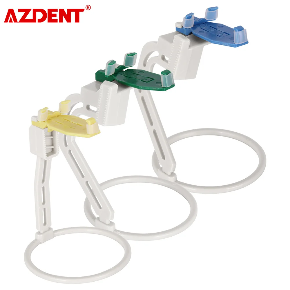 AZDENT 3pcs/Kit Dental X-Ray Sensor Positioner Holder Lab Instrument Digital X-Ray Film Locator Set