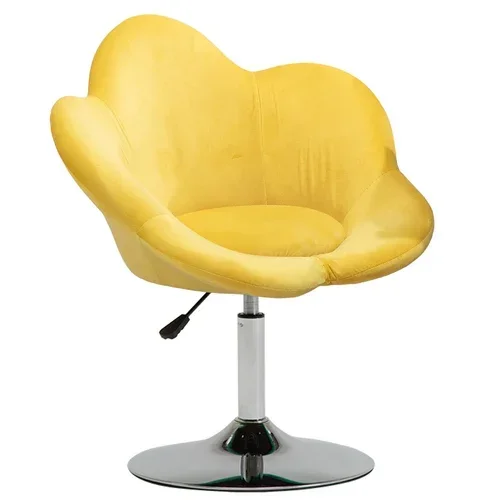 Simple Office Chair Home Furniture Bedroom Fabric Sofa Flower Lift Swivel Chair Manicure Office Chairs Student Computer Chair