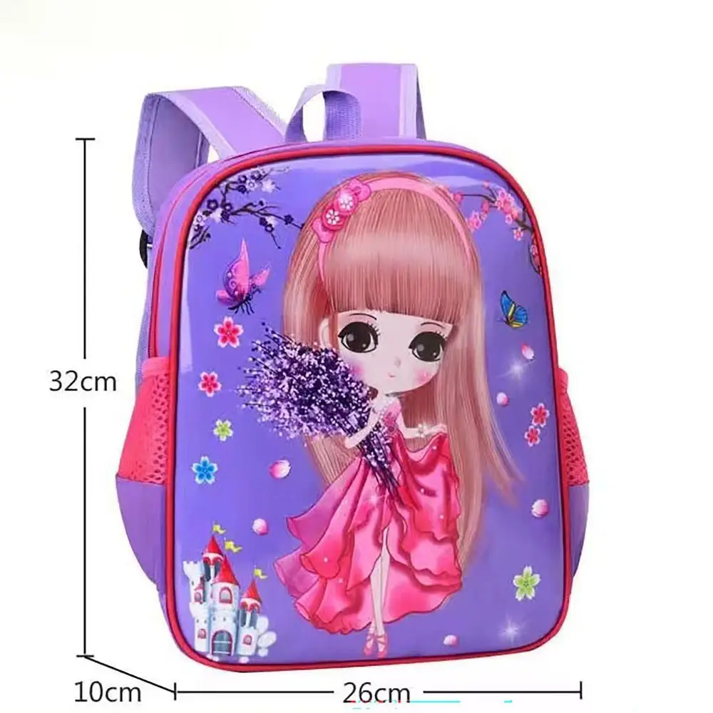 Cute Large Capacity Schoolbag Washable Breathable Back Pad Shoulders Bag Waterproof Cartoon Versatile Backpack Student