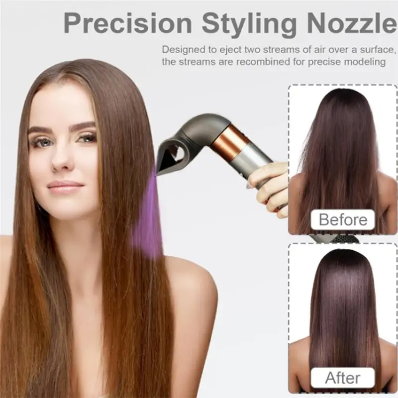 【NEW A39M】 Curling Iron Precision Styling Nozzle For Dyson Airwrap HS01/HS05/HS08 HD Series Hair Dryer