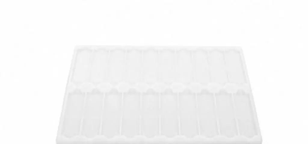 Microscope Slide Drying Rack – 20-Slot Ventilated Plastic Holder for Fast Lab Sample Drying