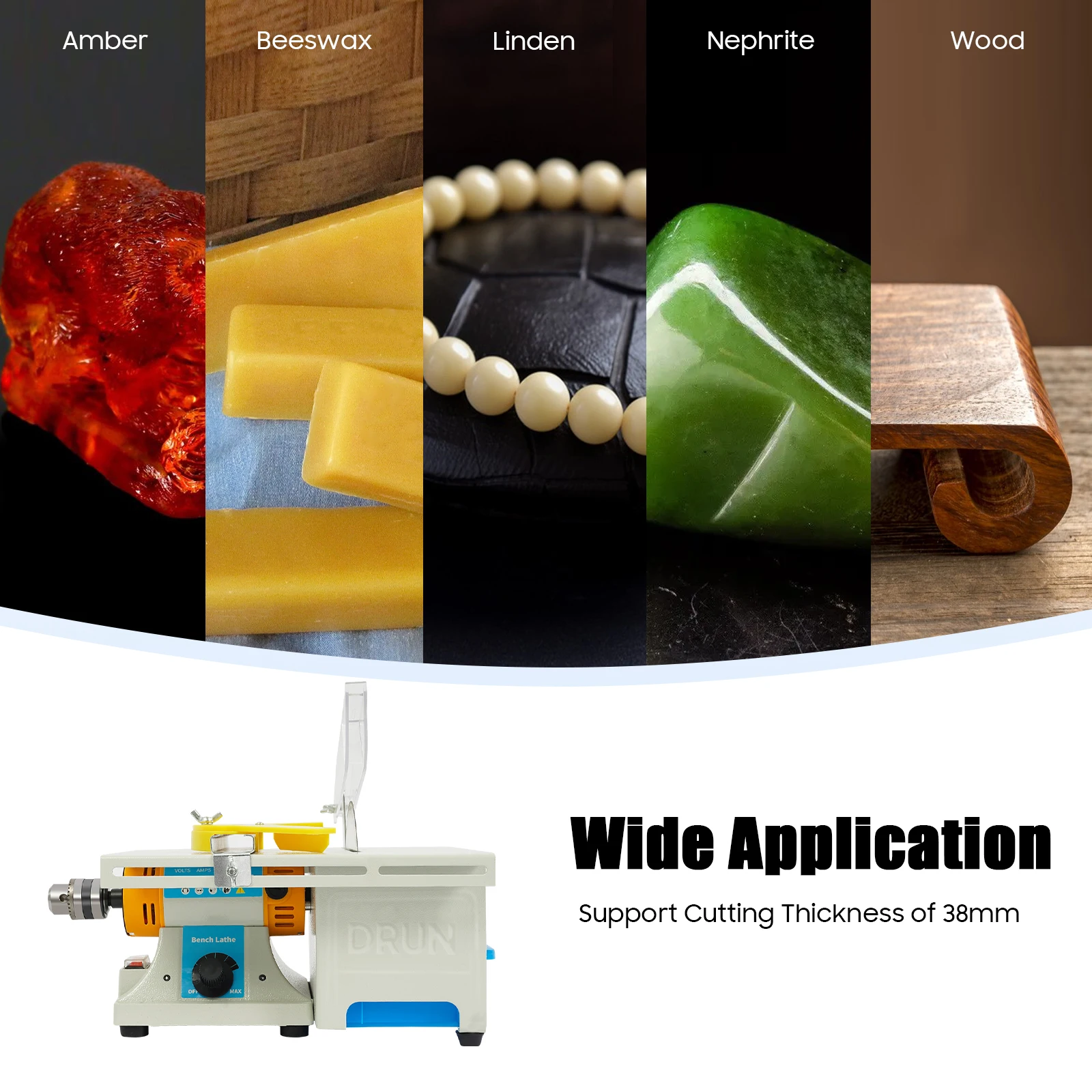 750 W 110 V elektrisches Mini-Tischkreissägeblatt, Holzbearbeitung, Schneiden, Polieren, Schnitzmaschine, Schnittstärke von 38 mm, einstellbarer Winkel