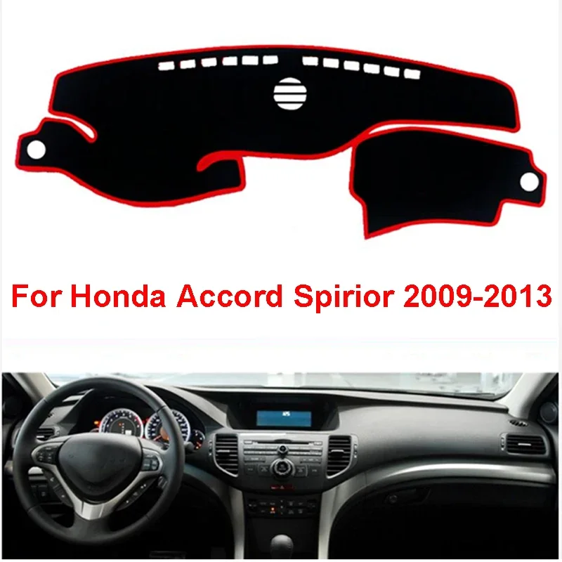 

Для Honda Accord Spirior 2009 2010 2011 2012 2013, светонепроницаемый коврик для приборной панели автомобиля, нескользящий солнцезащитный коврик для приборной панели