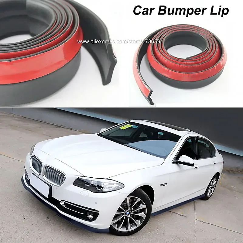 

Car Bumper Lip Body Kit For BMW 3 M3 E30 E36 E46 3 F30 F31 F34 E90 E91 E92 Front Tapes Rear Skirt Spoiler Deflector Rubber Strip