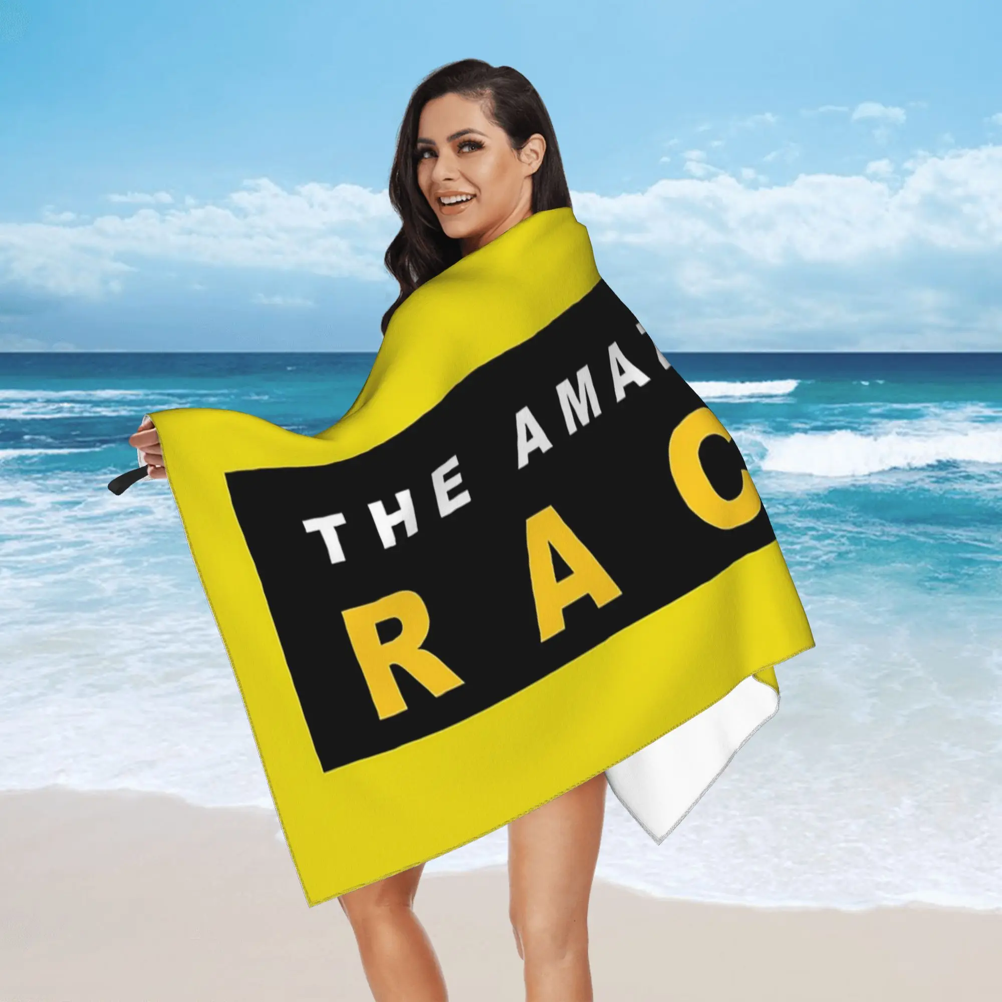 roudtour amazing race Beach Towel Soft Microfiber Quick Dry Absorbent Quick Towels For Bath