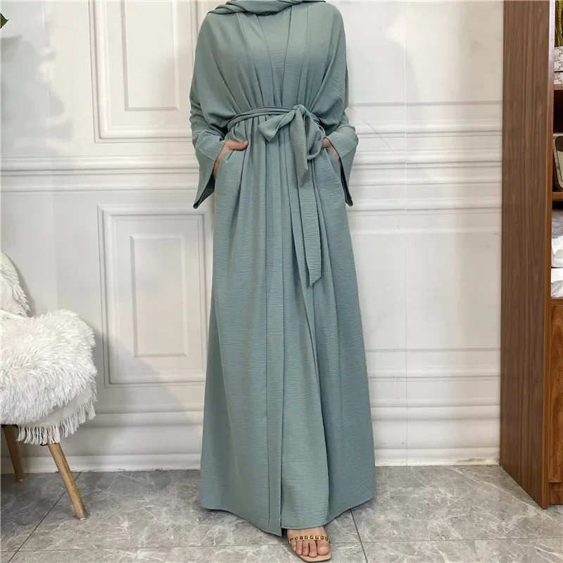 

Modest Abayas for Women Muslim Sets Turkey Kaftan Islam Clothing Ramadan Ensembles Musulmans Caftan Marocain Femme Hijab Robe