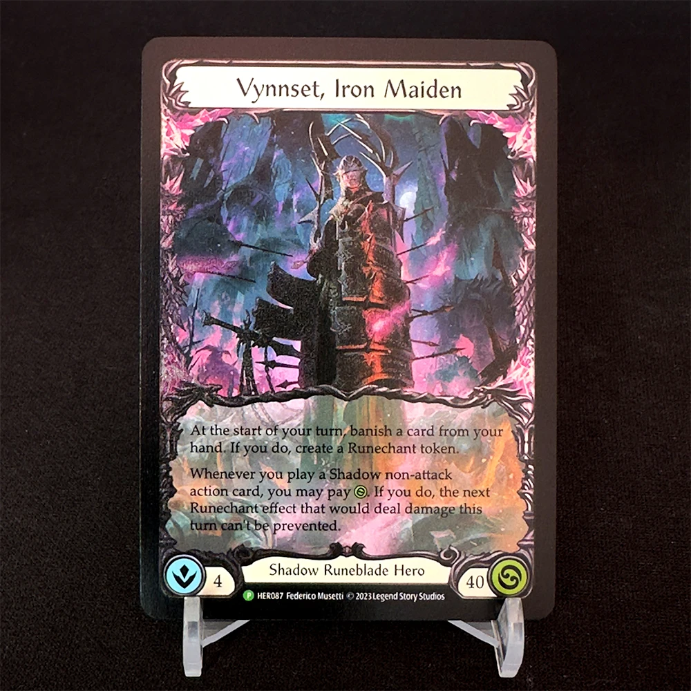 Cartes proxy sans feuille de chair et de sang, cartes de bricolage FAB TCG, cartes de Collection de jeu, ceinture sauvage, couronne de Dominon, échographie de la couronne