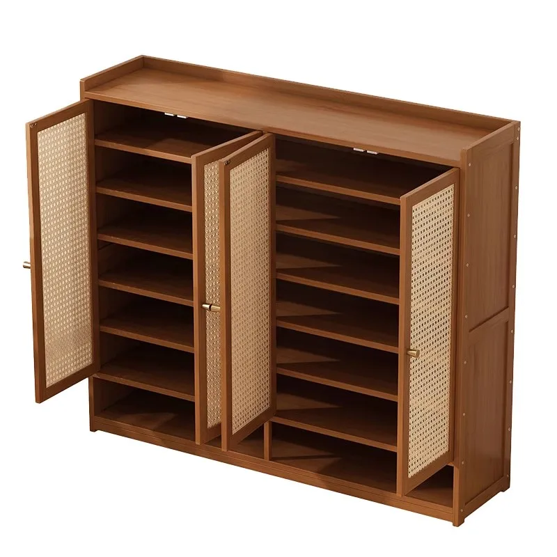 Cheapest Luxury Large Shoe Rack Cabinet Wooden Modern Shoe Cabinet With Door