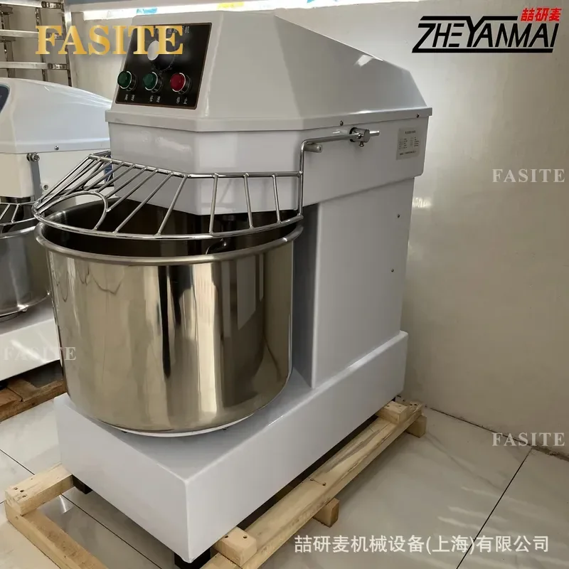 For Commercial Spiral Dough Mixer 10kg 25kg Double Speed Double Action Flour Kneading Machine Heavy Duty Bakery Equipment