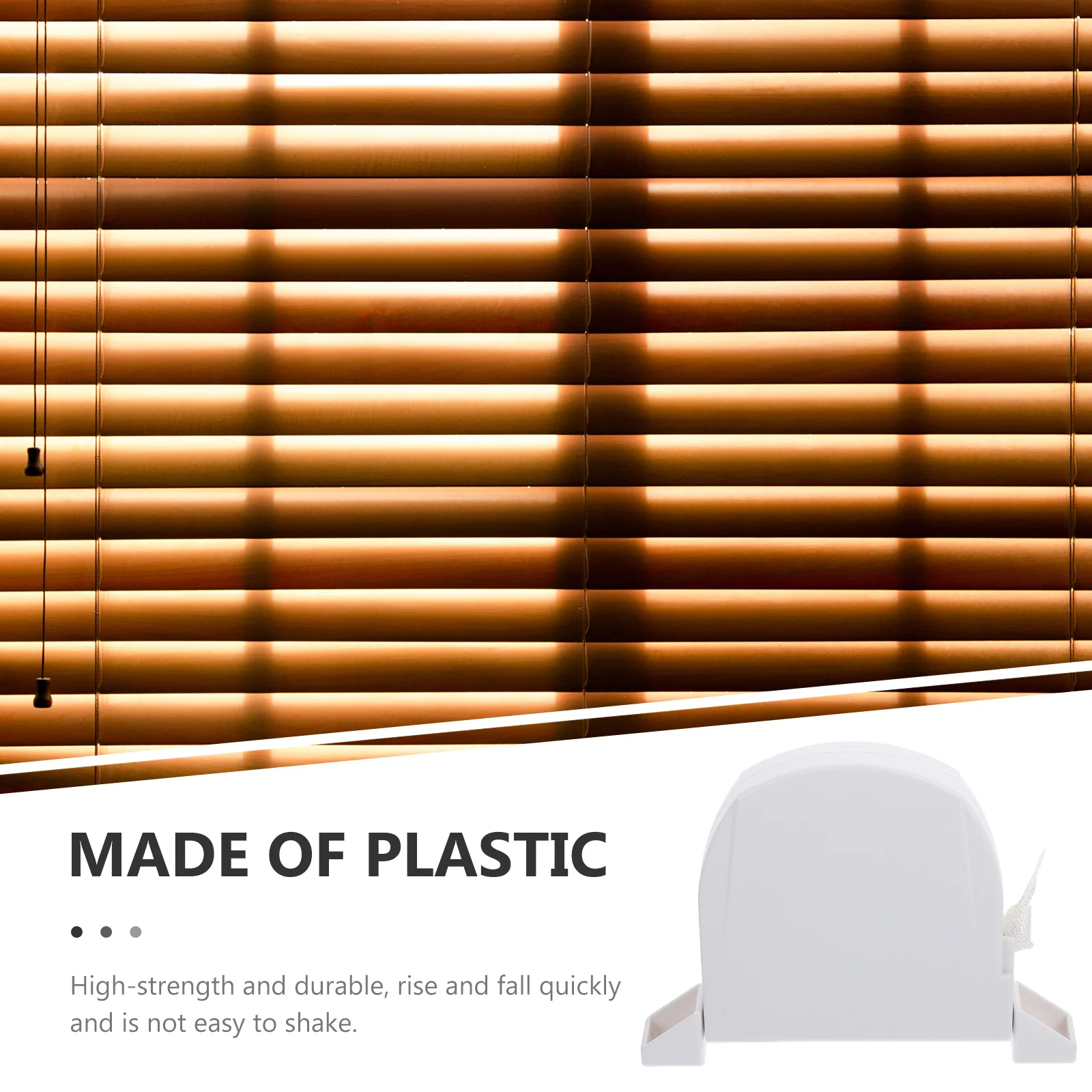 

Take-up Box for Blinds Cord Winder Roller Strap Holders Indoor White Manual Window Shutter Tool Lightweight Easy