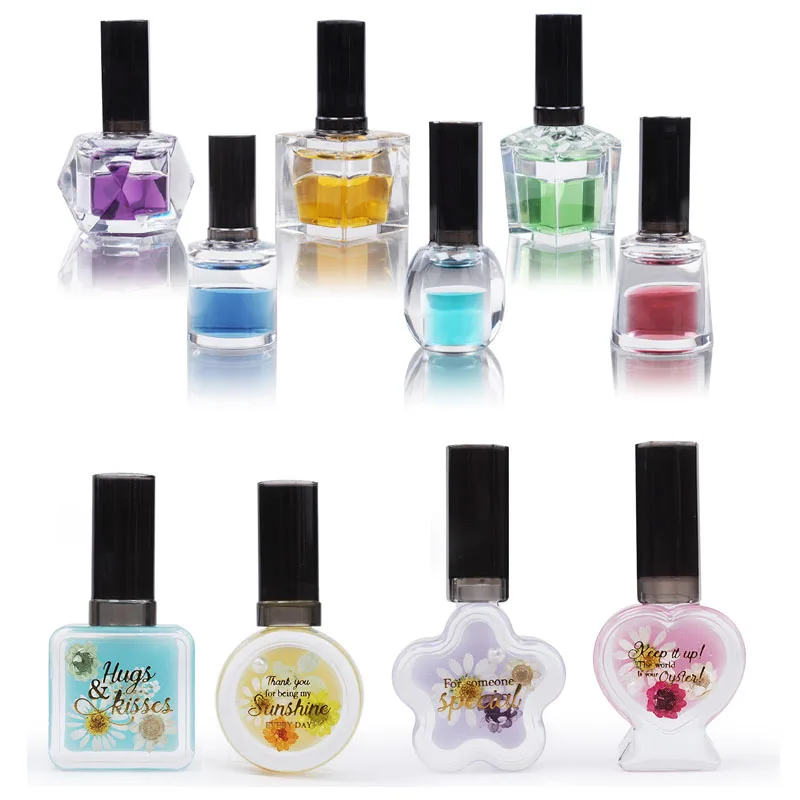 

DIY эпоксидная смола УФ-клей силиконовая форма для сердца брелок зеркало дизайн ногтей форма