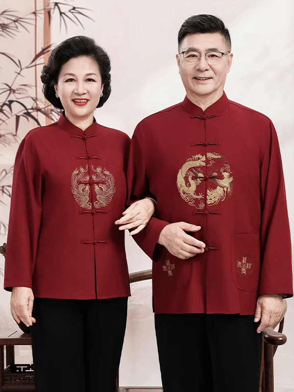 tenue-de-couple-pour-personnes-agees-costume-tang-a-manches-longues-pour-homme-ideal-pour-les-mariages-banquets-et-fetes-d'anniversaire
