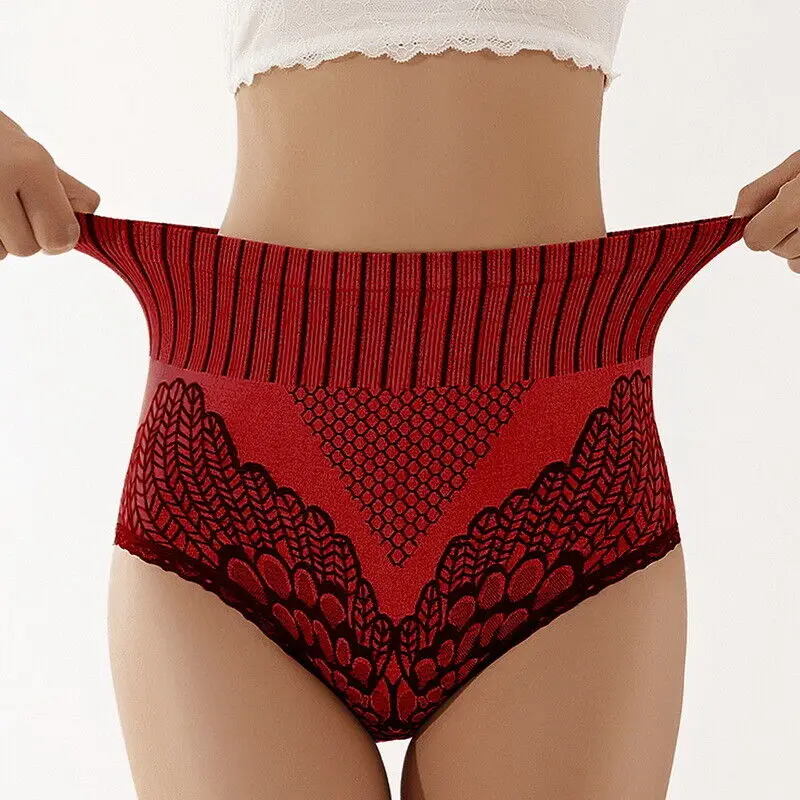 Bragas adelgazantes de cintura alta para mujer, ropa interior de Control de barriga, levantador de glúteos, moldeador de cuerpo Vaginal