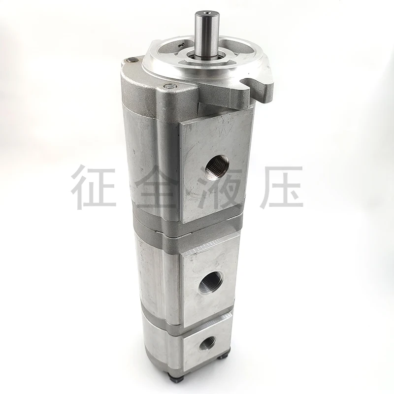 

Zhengquan HGP-333A-F6/6/6R HGP-333A-F8/8/8R Triple Gear Pump High Pressure Hydraulic Oil Pressure Manufacturer in Stock