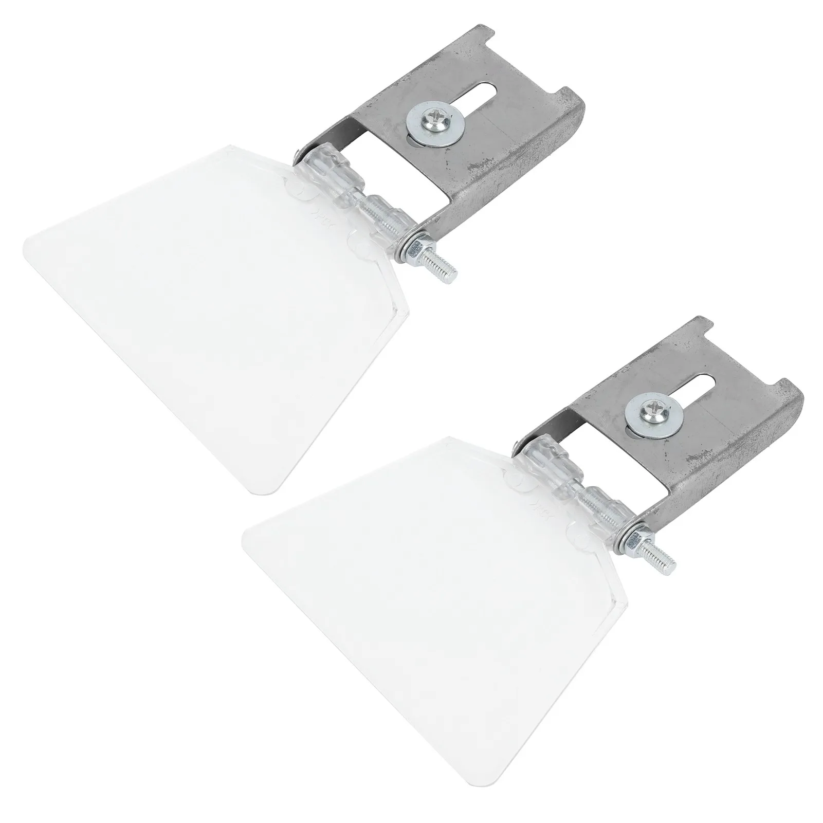 

2Pcs Bench Grinder Eyeshield 304 Small Stainless Steel Case Tool Easy Using Durable Anti-rust Shield Attachment Accessories S