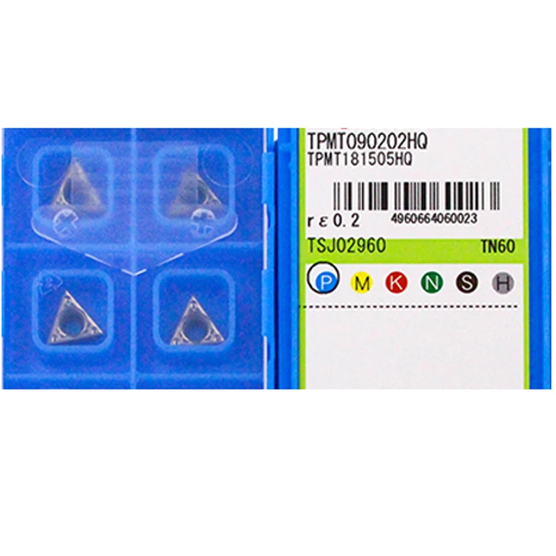 TPMT TPMT090204 TPMT0902 Ban Đầu Carbide Dạng TPMT110302HQ TPMT090202HQ TN60 PR930 CA5525 PV720 Tiện Bằng Máy CNC Máy Công Cụ