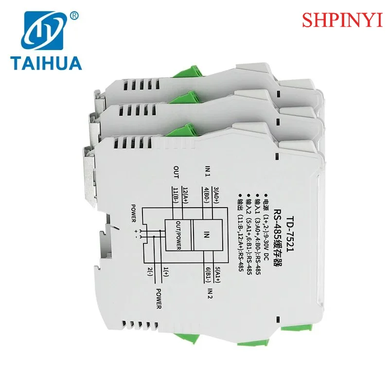 Imagen 6: Repetidor Aislado Cachado RS-485 Señal amplificada y aislada